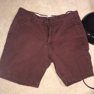 H&M burgundy/maroon shorts